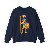 Cultural Aztec Warrior Graphic Illustration Unisex Sweatshirt