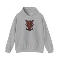 Aztec Fire Warrior Mask Unisex Hoodie