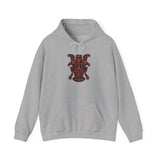 Aztec Fire Warrior Mask Unisex Hoodie