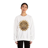 Pixel Art Inca Sun God 8-Bit Retro Style Unisex Sweatshirt