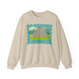 Stamp Chichén Itzá Mexico Unisex Sweatshirt