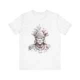 Maya Warrior Ink Portrait Unisex T-Shirt