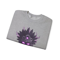 Aztec Shadow Warrior God with Glowing Eyes Unisex Sweatshirt