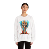 Wonder Aztec Queen Warrior Illustration Unisex Sweatshirt