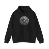 Sacred Stone Inti Inca Sun God Monochrome Style Unisex Hoodie