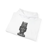 Mesoamerican Monolith Head Unisex Hoodie