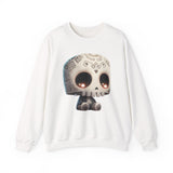 Adorable Tribal Aztec Skull Glow Unisex Sweatshirt
