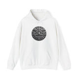 Sacred Stone Inti Inca Sun God Monochrome Style Unisex Hoodie