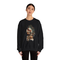 Watercolor Tribal Aztec Warrior Unisex Sweatshirt