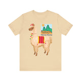 Sacred Llama of the Inca Andes Unisex T-Shirt