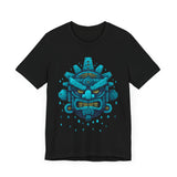 Tlaloc Rain God Tribal Glyph Style Unisex T-Shirt