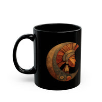 Mama Killa Moon Goddess Symbol Black Mug
