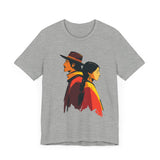 Cultural Heritage Native Portrait Design Unisex T-Shirt