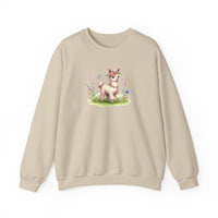 Baby Llama Inca Blossom Crown Unisex Sweatshirt