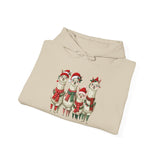 Inca Christmas Llama Family from the Andes Unisex Hoodie