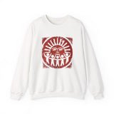 Radiant Tribal Sun Worship Inca Style Unisex Sweatshirt