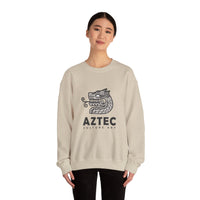 Modern Quetzalcóatl Serpent Head Logo Design Unisex Sweatshirt