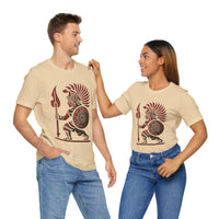 Young Warrior Glyph Pre-Hispanic Style Unisex T-Shirt