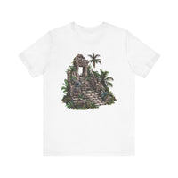 Mayan Jungle Temple Guardian Stairway Unisex Hoodie