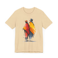Andean Couple Poncho Art Unisex T-Shirt
