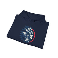 Tribal Visionary Chief Emblem Illustration Unisex Hoodie