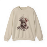 Maya Warrior Ink Portrait Unisex Sweatshirt