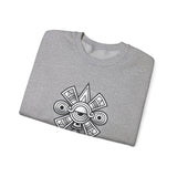 Aztec Cosmology Nahui Ollin Unisex Sweatshirt