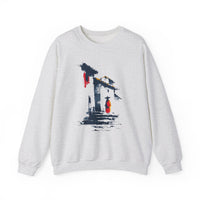 Cuzco Steps Heritage Minimalist Art Unisex Sweatshirt
