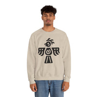 Aztec Eagle Warrior Symbol Illustration Unisex Sweatshirt