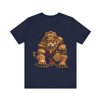 Pixel Art Mayan Jaguar Warrior Unisex T-Shirt