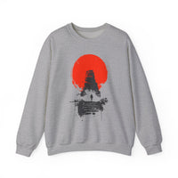 Tikal Mayan Temple Minimalist Art Unisex Sweatshirt