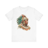 Maya Elder Warrior Watercolor Portrait Unisex T-Shirt