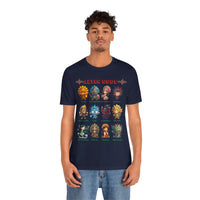 Aztec Gods Chibi Characters Pantheon Unisex T-Shirt