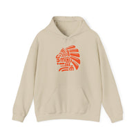 PreColumbian Aztec Head Icon Unisex Hoodie