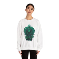 Quetzalcoatl Feathered Serpent God Dark Portrait Unisex Sweatshirt