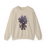Shadow Aztec God with Glowing Eyes Unisex Sweatshirt