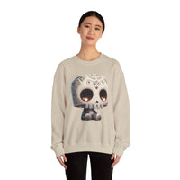 Adorable Tribal Aztec Skull Glow Unisex Sweatshirt