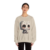 Adorable Tribal Aztec Skull Glow Unisex Sweatshirt
