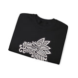 Quetzalcóatl Serpent Head Illustration Unisex Sweatshirt