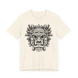 Aztec-Inspired Tlaloc God Tribe Graphic Unisex T-Shirt