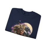 Ancient Inca Shaman with Condor Companion Unisex Sweatshirt