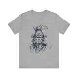 Fierce Inca Warrior Ink Illustration Unisex T-Shirt