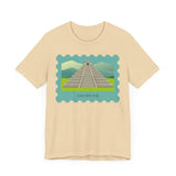 Stamp Chichén Itzá Mexico Unisex T-Shirt