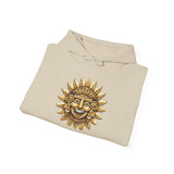 Pixel Art Inca Sun God 8-Bit Retro Style Unisex Hoodie