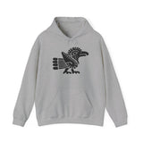 Aztec Bold Bird Illustration Unisex Hoodie