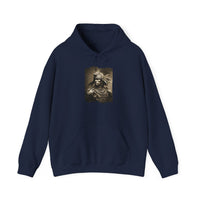 Vintage Inca Warrior Sepia Portrait Unisex Hoodie