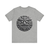 Sacred Stone Inti Inca Sun God Monochrome Style Unisex T-Shirt