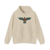 Aztec Free Bird Illustration Unisex Hoodie