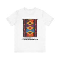 Indigenous Andean Geometric Textile Pattern Unisex T-Shirt