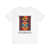 Indigenous Andean Geometric Textile Pattern Unisex T-Shirt